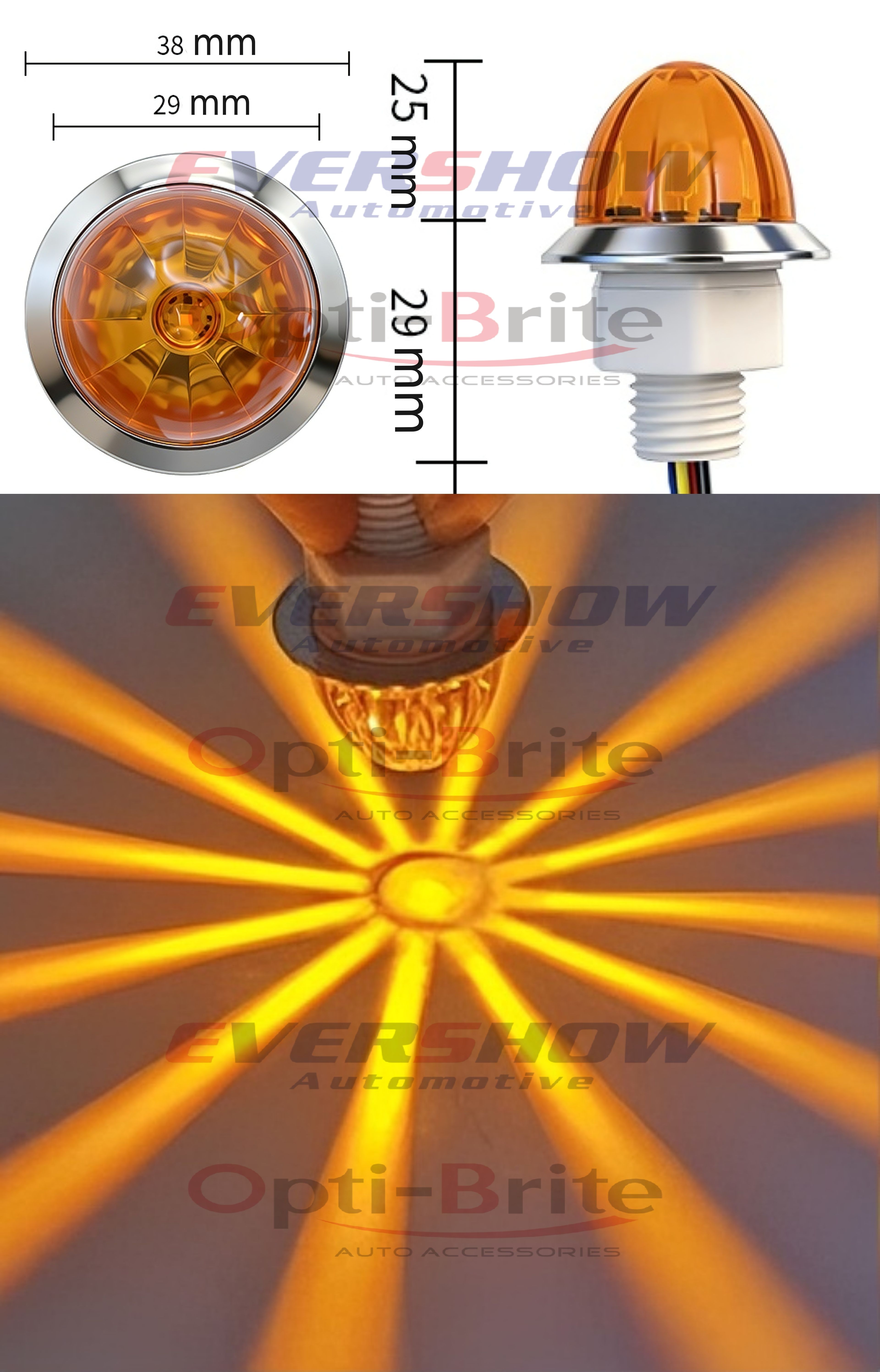 ES-TT1201-1, 1.15" MINI LED WATERMELON LIGHT