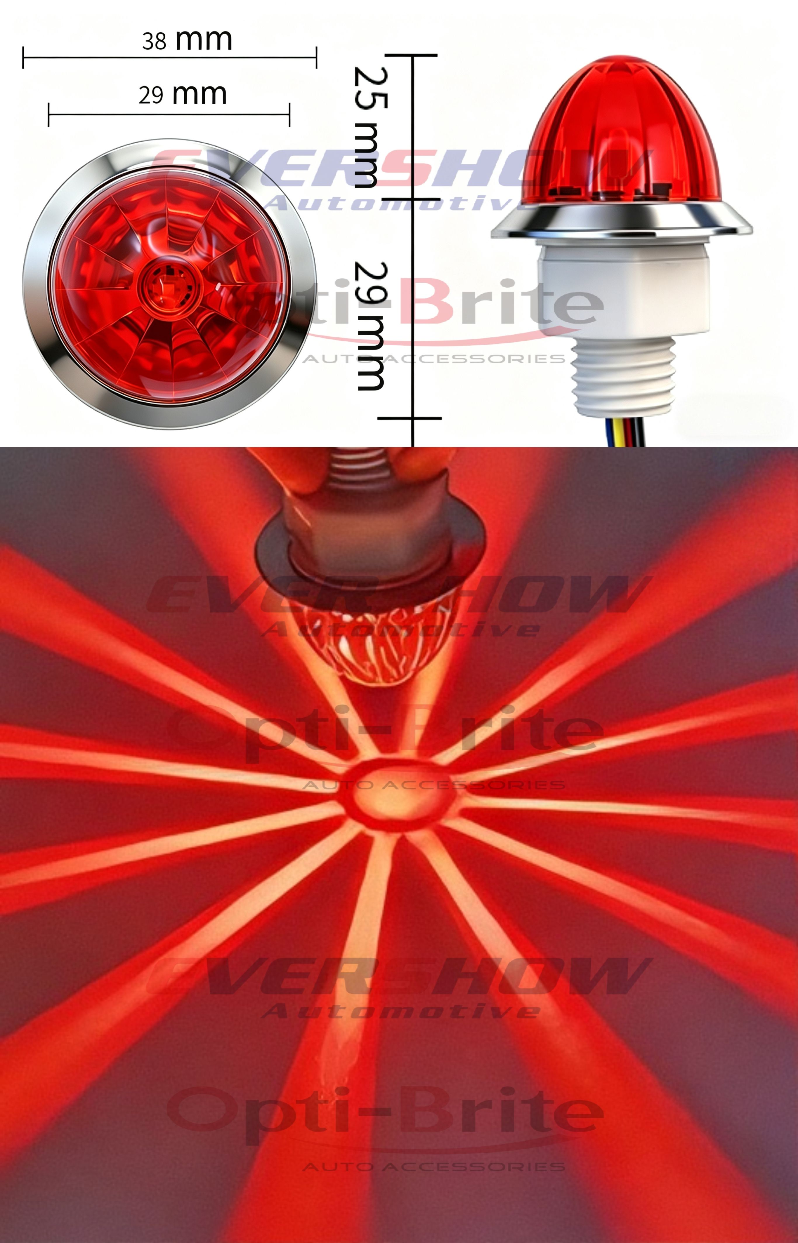ES-TT1201-1, 1.15" MINI LED WATERMELON LIGHT