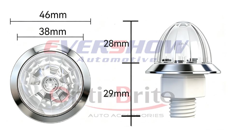 ES-TT1501-2, 1.5" MINI LED WATERMELON LIGHT